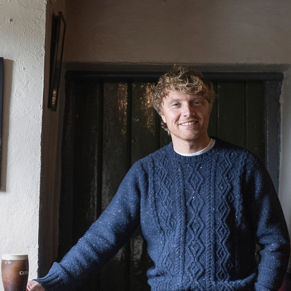 Inis Meain Cashmere Aran Sweater - Picture 9 of 9